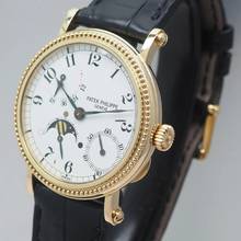 Thumbnail von Patek Philippe Complications Moonphase 5015 Gold 18k/750 Box+Papiere Full Set