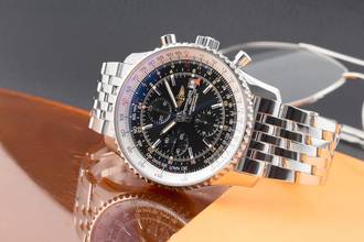 Thumbnail von Breitling Navitimer World GMT Chronograph Automatik Ref. A24322 Klassiker