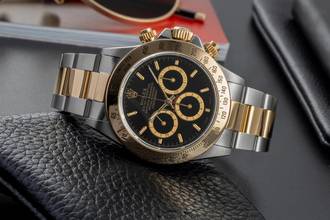 Thumbnail von Rolex Daytona Chronograph Black Dial Stahl / Gold Automatik Herrenuhr Ref.16523