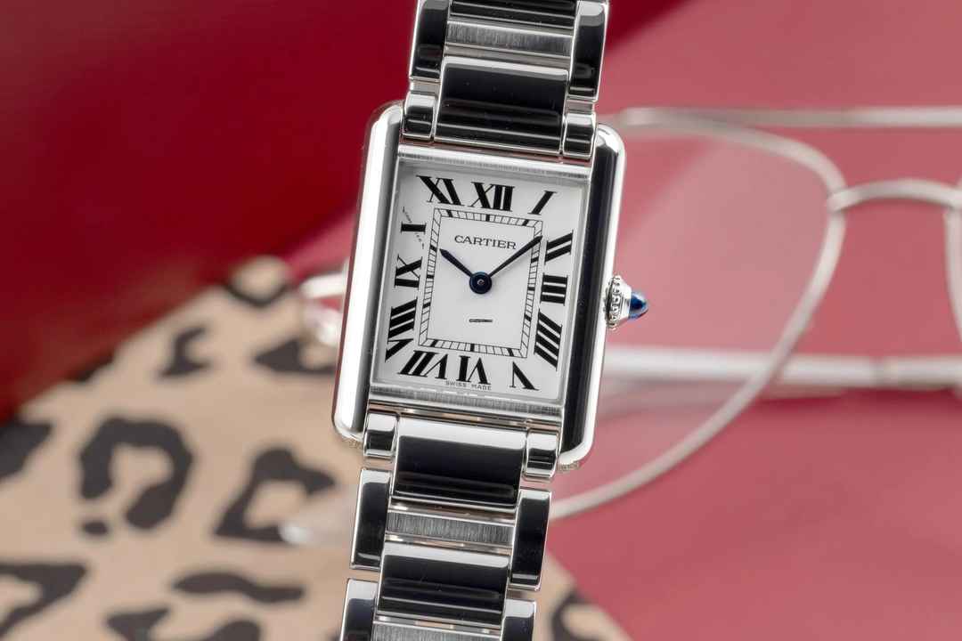  Cartier Tank Must de Cartier Stahl Damenuhr Ref. WSTA0051 Box & Papiere 2021 