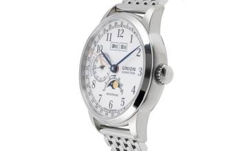 Thumbnail von Union Glashütte 1893 Johannes-Dürrstein Mondphase Ref. D007.458.11.017.00 B&P