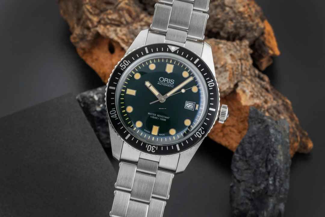  Oris Divers Sixty Five Stahl Automatik Ref. 01 733 7720 4057-07 8 21 18 Box 