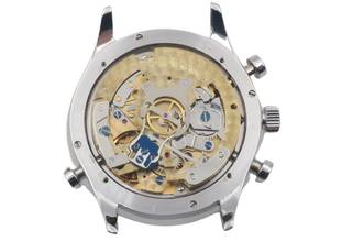 Thumbnail von IWC Portugieser Chronograph Rattrapante Chronograph Edelstahl Handaufzug Ref. IW371202 B&P