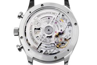 Thumbnail von IWC Portugieser Chronograph Green Dial Stahl Automatik Herrenuhr IW371615 B&P