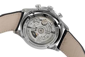 Thumbnail von IWC Portugieser Chronograph Green Dial Stahl Automatik Herrenuhr IW371615 B&P