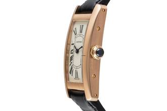 Thumbnail von Cartier Tank Américaine 18k Rotgold Quarz Damenuhr Ref. W2607456 B&P