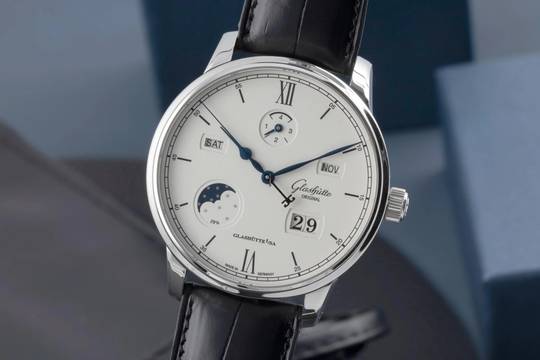  Glashütte Original Senator Excellence Ewiger Kalender Ref. 1-36-02-01-02-30 B&P 2019 