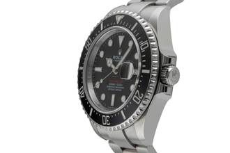 Thumbnail von Rolex Sea-Dweller Single Red Edelstahl Herrenuhr Ref. 126600