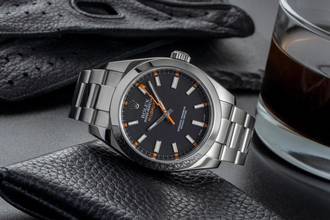 Thumbnail von Rolex Milgauss Black Dial Stahl Automatik Herrenuhr Ref. 116400 V-Serie B&P 2009