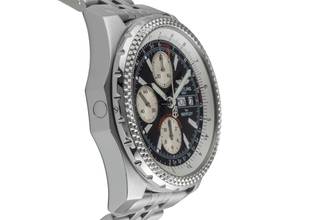 Thumbnail von Breitling Bentley GT Chronograph Edelstahl Automatik Ref. A13362 B&P 2009