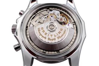 Thumbnail von Breitling Bentley GT Chronograph Edelstahl Automatik Ref. A13362 B&P 2009