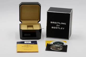 Thumbnail von Breitling Bentley GT Chronograph Edelstahl Automatik Ref. A13362 B&P 2009