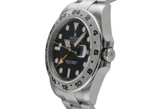 Thumbnail von Rolex Explorer II Black Dial Edelstahl Automatik Herrenuhr Ref. 216570 B&P 2013