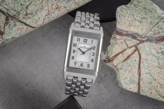 Thumbnail von Jaeger-LeCoultre Reverso Classique Classic Monoface Stahl Ref. Q2548140 222.8.62 Papiere
