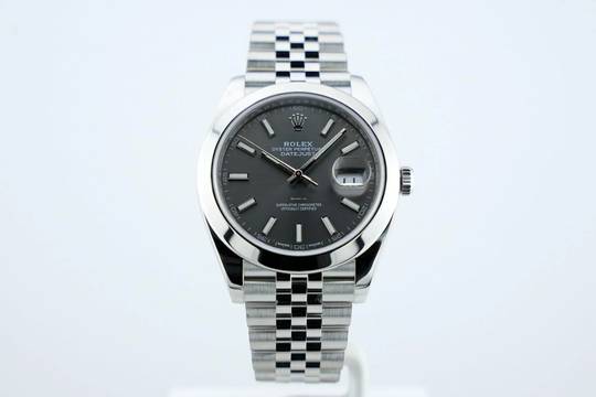  Rolex Datejust 41 Rhodium Dial Jubilee Bracelet - With Box And Papers - 24 Months Warranty 126300 2018 