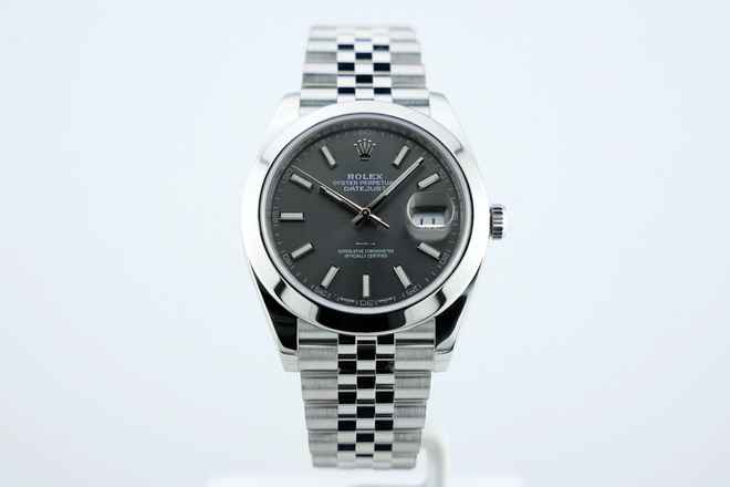  Rolex Datejust 41 Rhodium Dial Jubilee Bracelet - With Box And Papers - 24 Months Warranty 126300 2018 