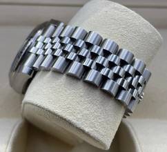 Thumbnail von Rolex Datejust 36 (Jubilee) Top Condition BLUE Dial ROULETTE DATE - FULL SET BOX&PAPERS