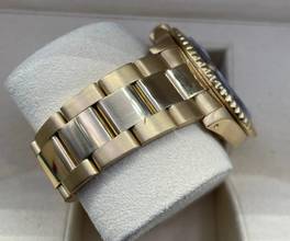 Thumbnail von Rolex Submariner Date Blue D. FULL-GOLD 18KT. WITH PAPERS TOP CONDITION year:1997