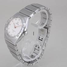 Thumbnail von Omega Constellation Quartz Manhattan Quartz 18k Sedna Gold Diamantindexe Ø 28 mm Full Set Top Zustand