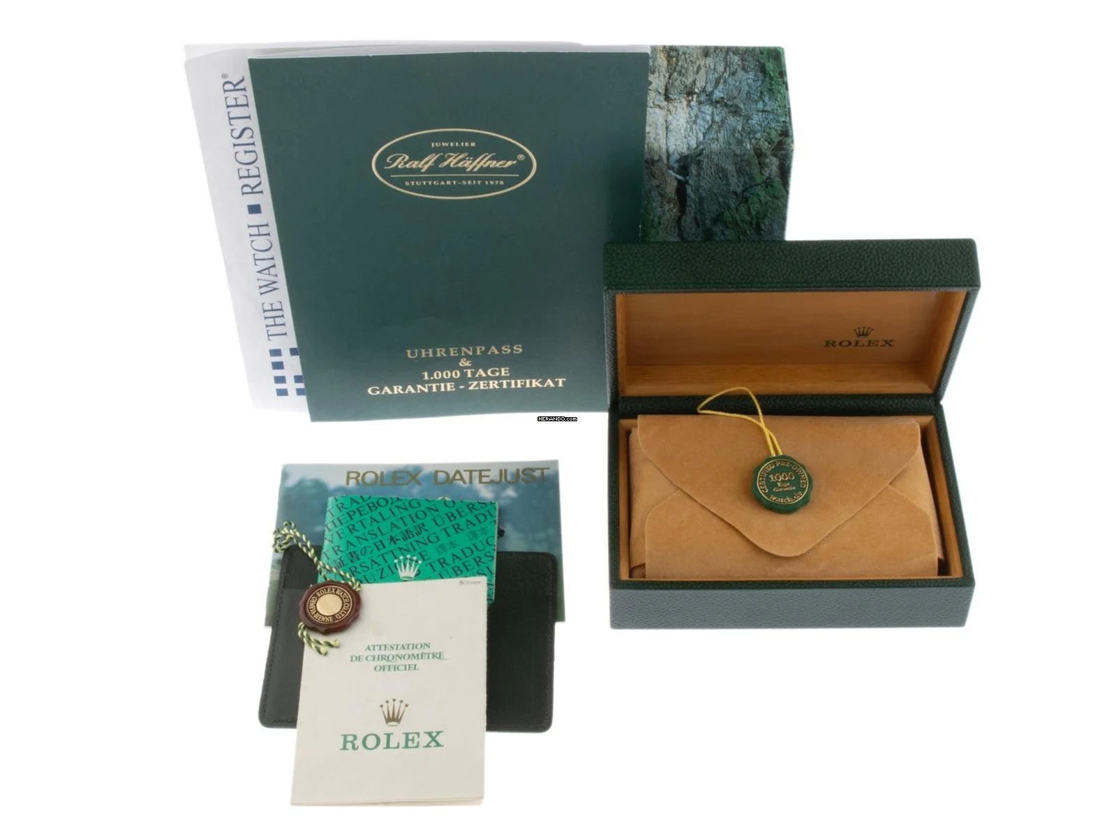 Rolex Datejust 36 Ref.16013 1987 Full Set sehr gut Vintage