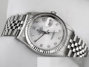 Thumbnail von Rolex Datejust 36 36mm 16234 Stahl Weissgold 750 Diamanten Automatik Stainless Steel Jubilé-band Oyster Chronometer