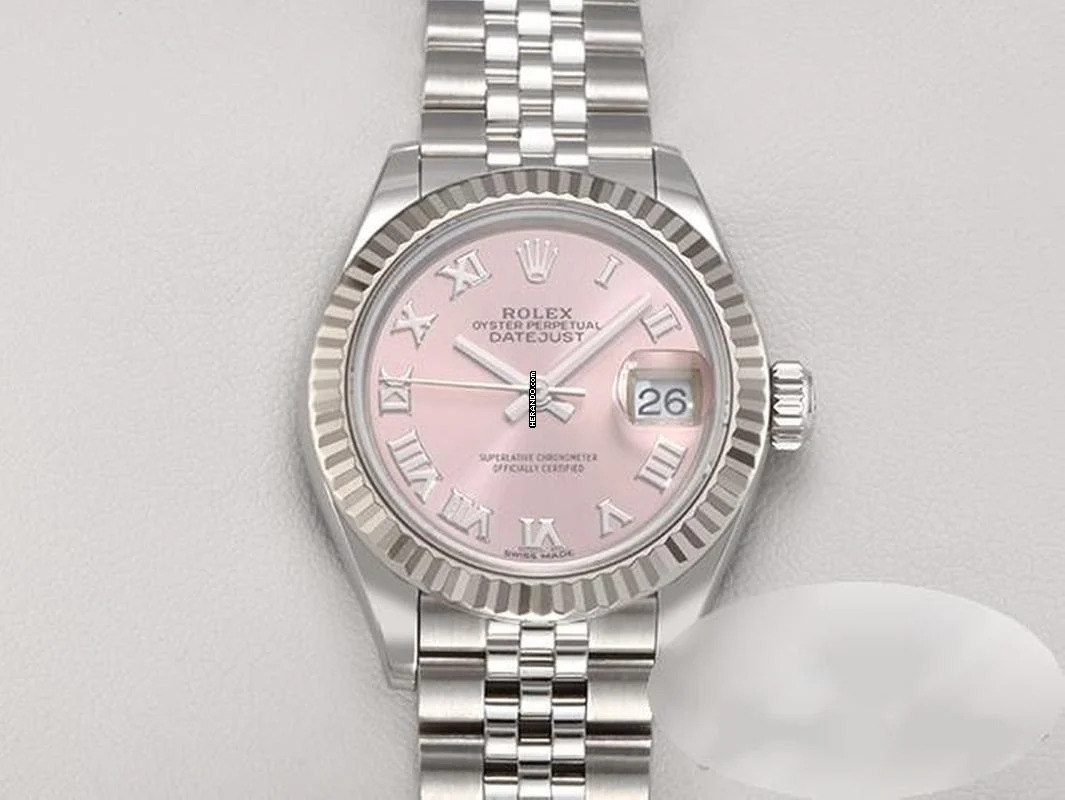 Rolex Lady-Datejust 28 279174 Stahl Weissgold 750 Automatik Stainless Steel 18kt White Gold Jubilé-band Chronometer Oyster