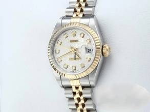 Thumbnail von Rolex Lady-Datejust Edelstahl Gelbgold 750 Diamanten Automatik Stainless Steel 18kt Yellow Gold Stahl Jubilé-band Chronometer Oyster