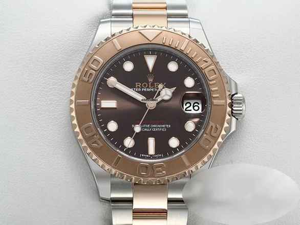  Rolex Yacht-Master 37 37mm 268621 2018 Edelstahl Roségold 750 Automatik Stainless Steel 18kt Rose Gold Oyster-band Chronometer 