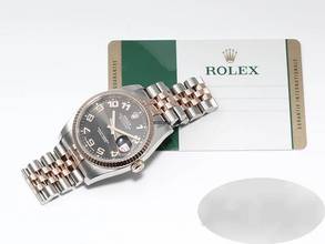 Thumbnail von Rolex Datejust 36 36mm 116231 2018 Stahl Rosegold 750 Automatik Gold