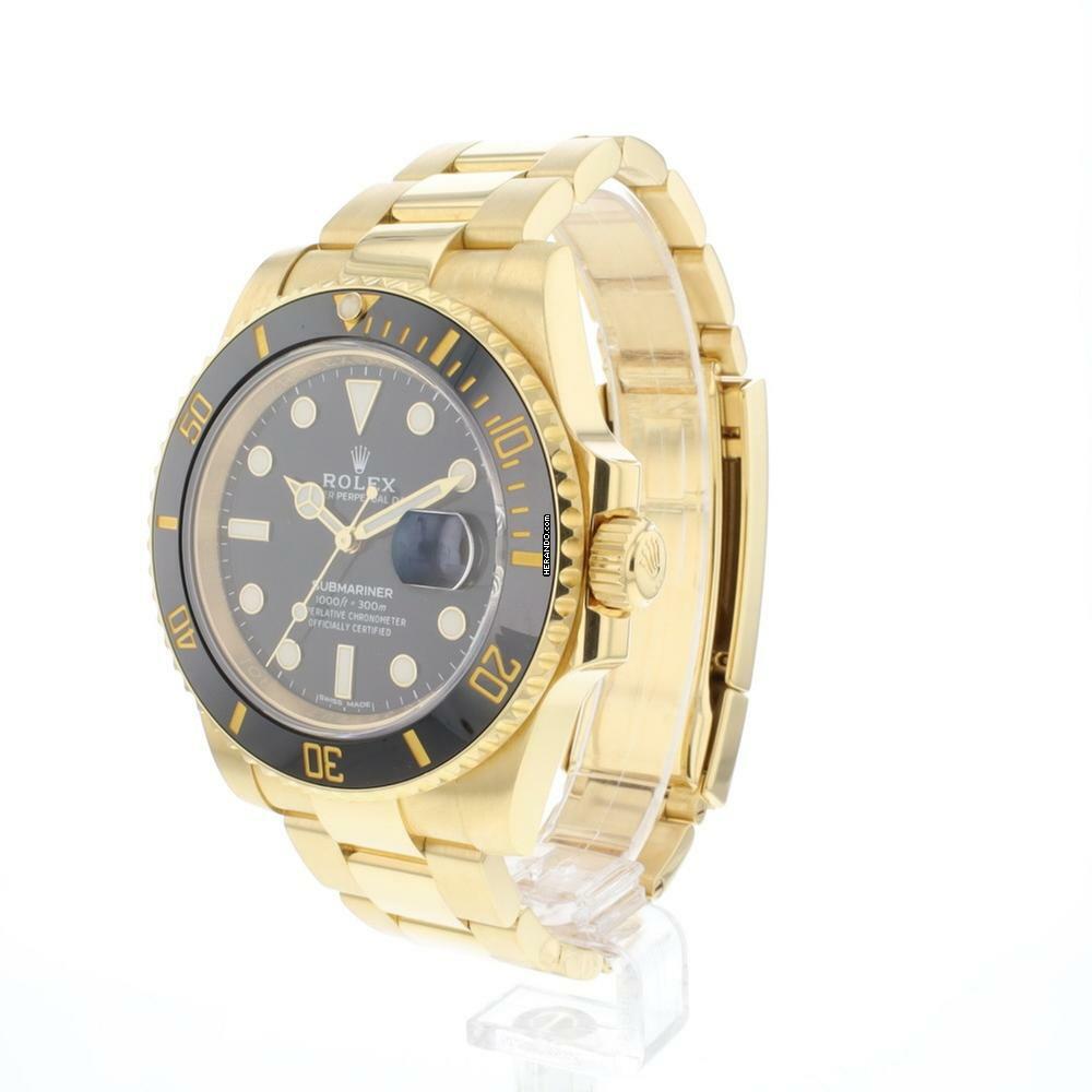  Rolex Submariner Date Yellow Gold 