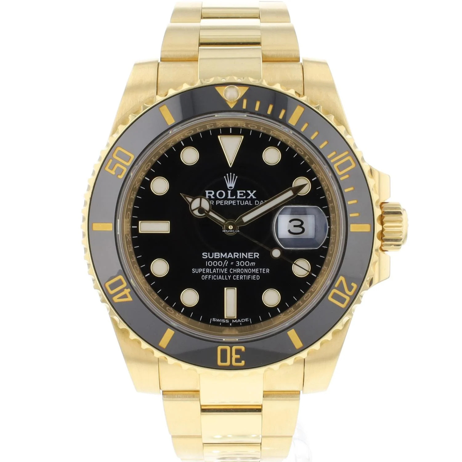 Thumbnail von Rolex Submariner Date Yellow Gold