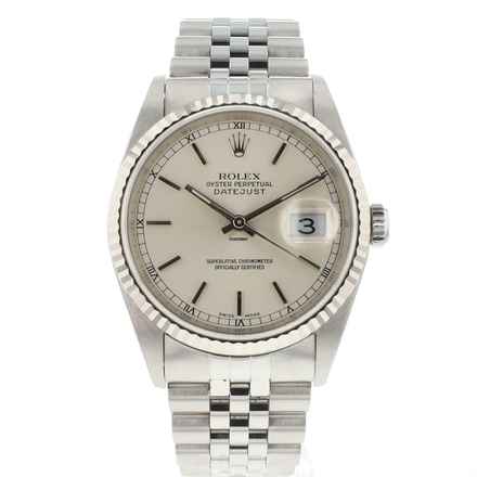  Rolex Datejust 36 Jubilee Silver Dial 