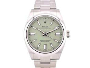 Thumbnail von Rolex Oyster Perpetual 41mm Ref. 134300 Pistacchio Dial New