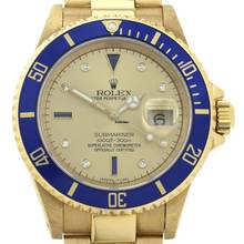 Thumbnail von Rolex Submariner Date Serti Dial Sultan Ref.16618