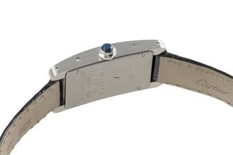Thumbnail von Cartier Tank Américaine SM Damenuhr Ref. WSTA0043 4274 B&P 2022