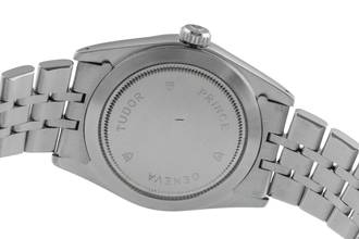Thumbnail von Tudor Prince Date Day Linen Dial Edelstahl Automatik Herrenuhr Ref. 76200