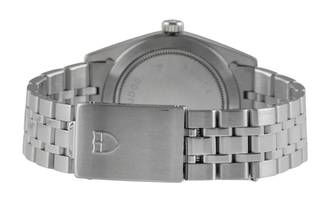 Thumbnail von Tudor Prince Date Day Linen Dial Edelstahl Automatik Herrenuhr Ref. 76200
