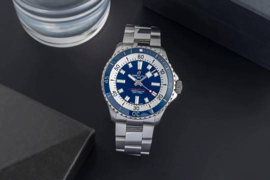  Breitling Superocean 42 Stahl Automatik Herrenuhr Ref A17375E71C1A1 