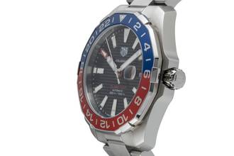 Thumbnail von TAG Heuer Aquaracer 300M GMT Automatik Stahl Ref. WAY201F.BA0927 B&P 2019