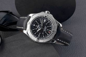 Thumbnail von Breitling Colt Automatic 500M Black Dial Edelstahl Automatik Herrenuhr Ref. A17380