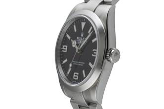 Thumbnail von Rolex Explorer 40 Oyster Edelstahl Automatik Herrenuhr Ref. 224270