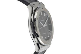 Thumbnail von Hublot Classic Fusion 45 Automatik Herren Titan Ref. 511.NX.1171.LR Papers 2016