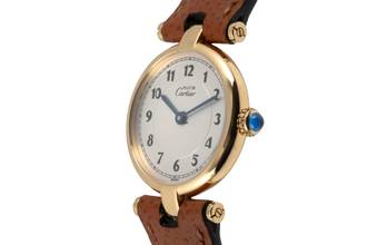 Thumbnail von Cartier Vendome must Vendome Louis Cartier SM Vermeil 925 Silber Ref. W1005354