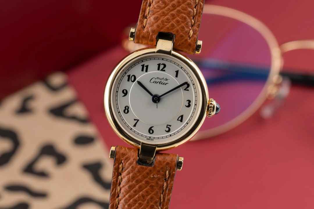  Cartier Vendome must Vendome Louis Cartier SM Vermeil 925 Silber Ref. W1005354 