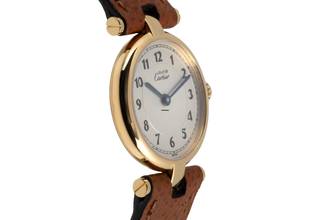 Thumbnail von Cartier Vendome must Vendome Louis Cartier SM Vermeil 925 Silber Ref. W1005354