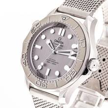 Thumbnail von Omega Seamaster Diver 300 M 42 Grey Milanese – 210.32.42.20.06.002 – like NEW – 01/2025 Full Set