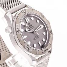 Thumbnail von Omega Seamaster Diver 300 M 42 Grey Milanese – 210.32.42.20.06.002 – like NEW – 01/2025 Full Set