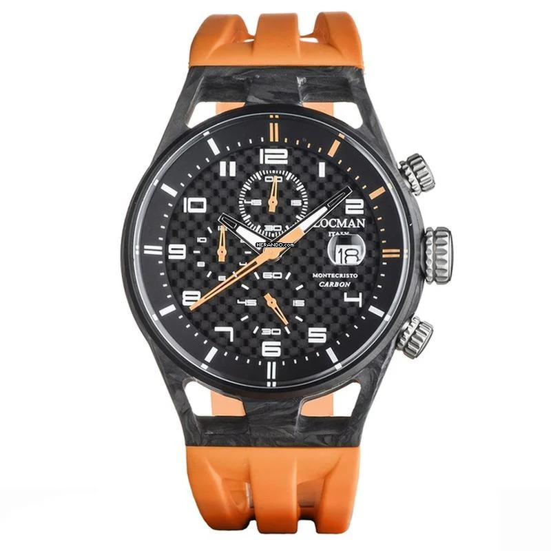 Locman Montecristo Italy Montecristo Chrono Carbon orange Ref. 0545