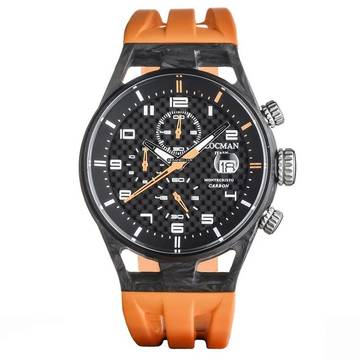  Locman Montecristo Italy Montecristo Chrono Carbon orange Ref. 0545 