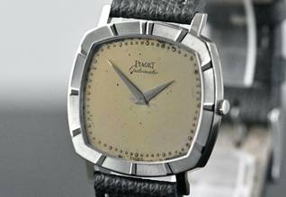 Thumbnail von Piaget rare TV Screen Dress Watch | 12423 | Automatic Cal. 12P | white gold